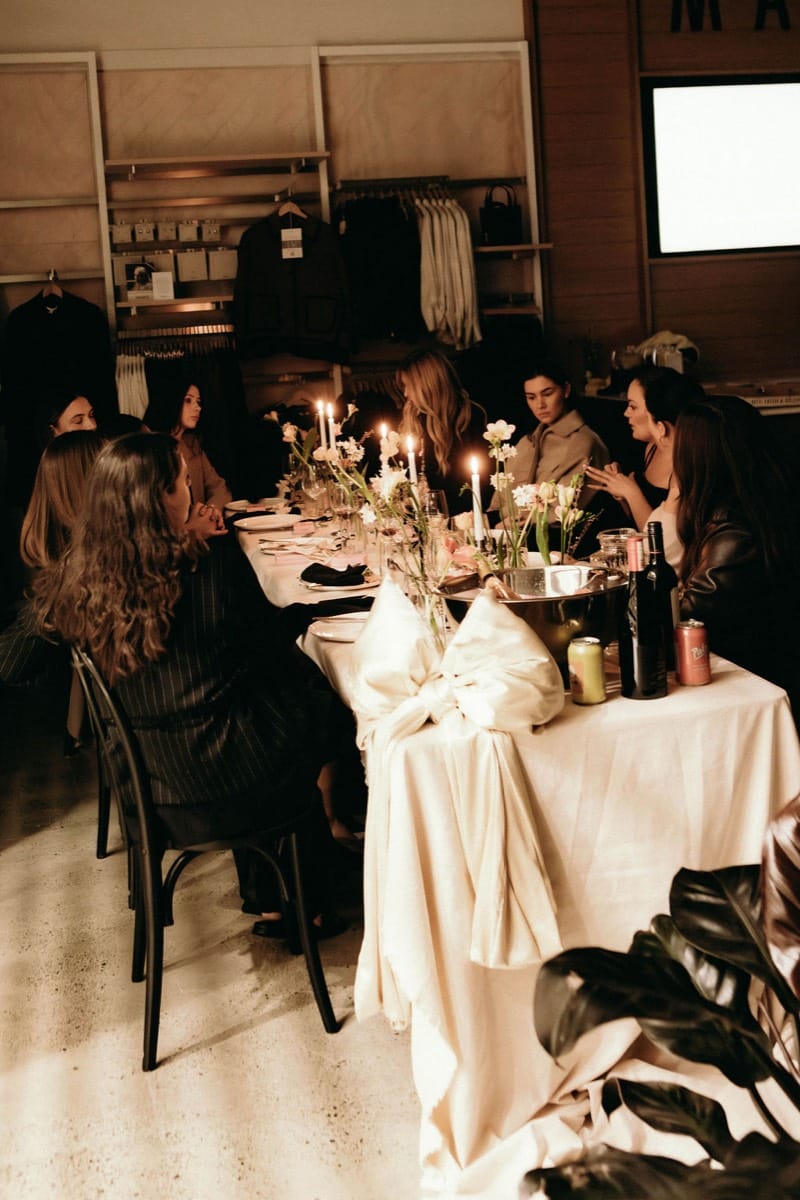 MAX in-store dinner experience