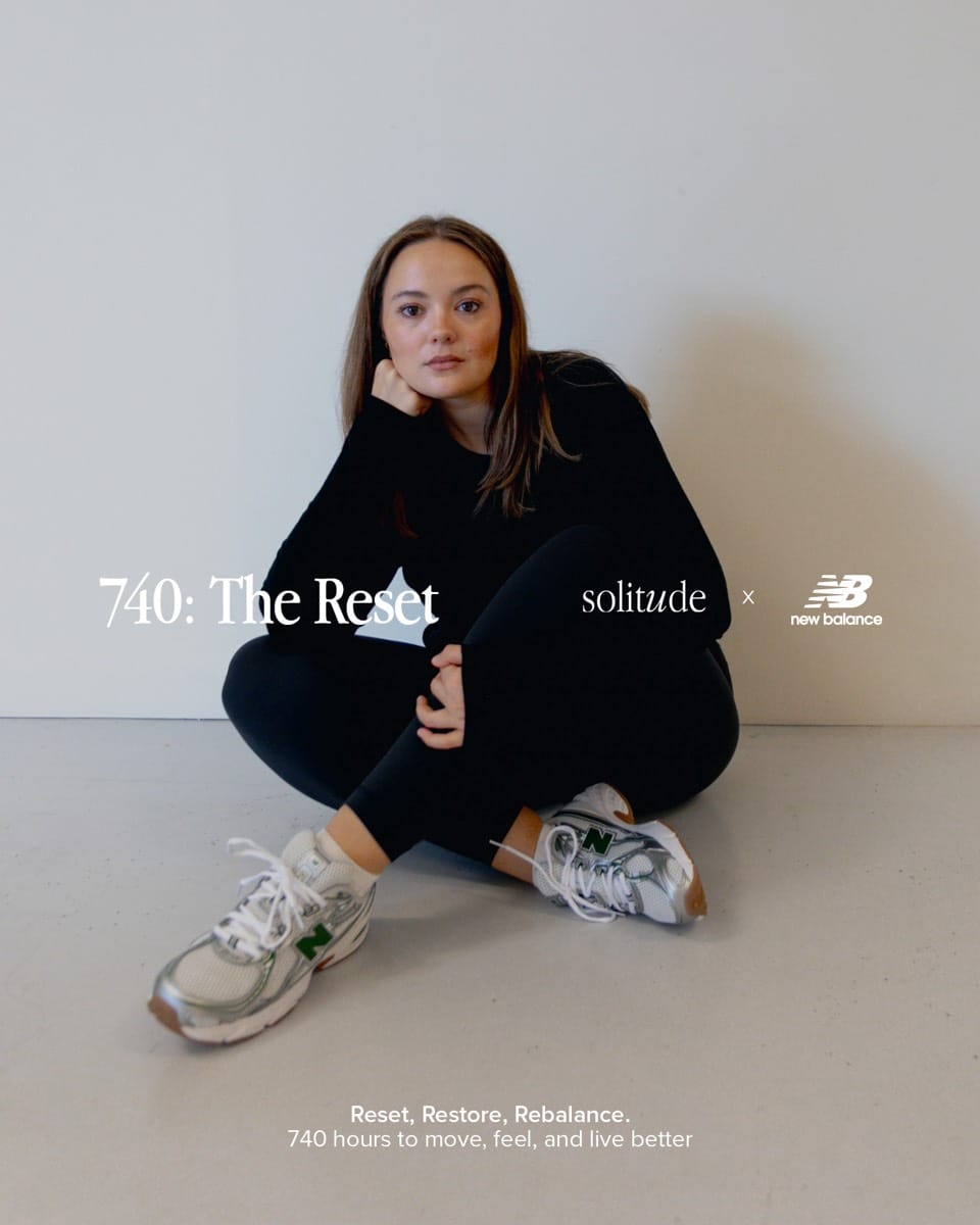 New Balance 740: The Reset campaign